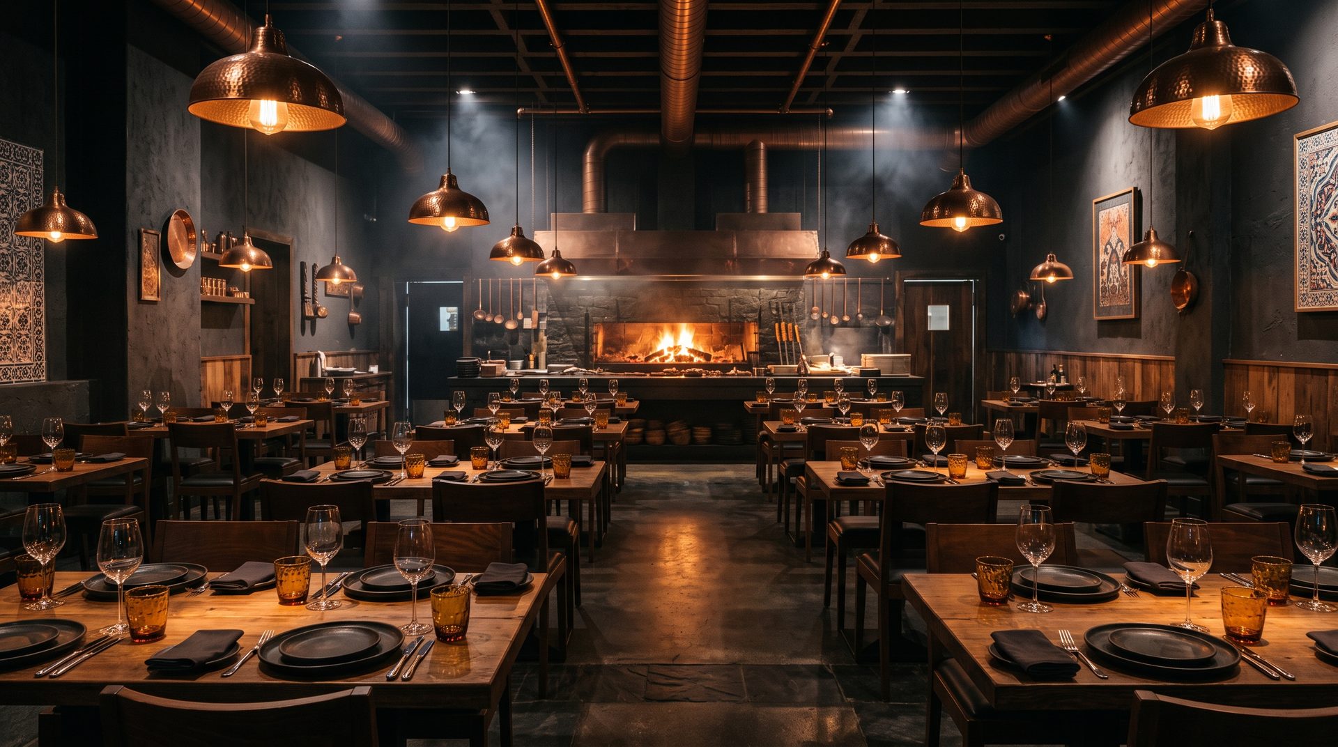 The atmosphere at Köz İstanbul